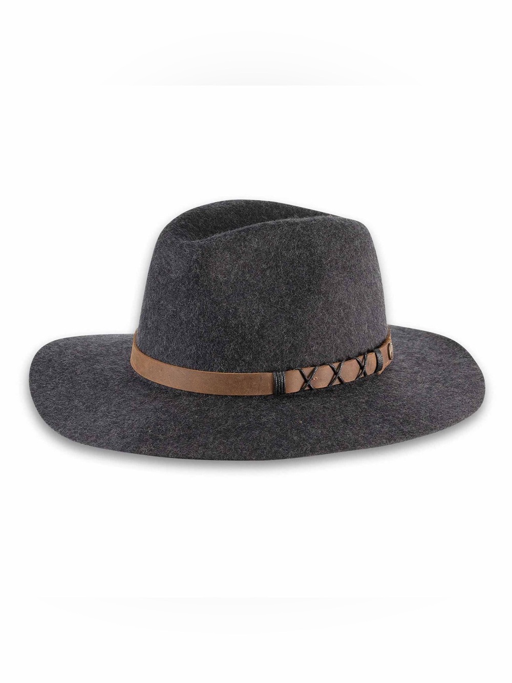 Wide Brim Wool Fedora Hat